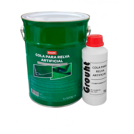 Colle pour gazon artificiel 2 composants 5Kg + 500g