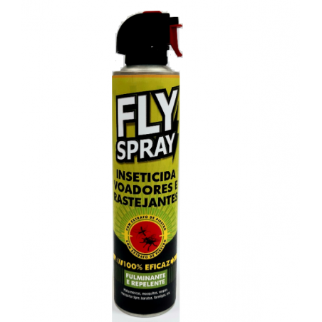 Inseticida FLYSPRAY 400ML para voadores e rastejantes