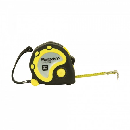 Magnetic Rubber Protection Tape Measure 16mm x 3m