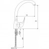 rubinetto a leva monocomando da cucina design prezzo lavello da appoggio sifone