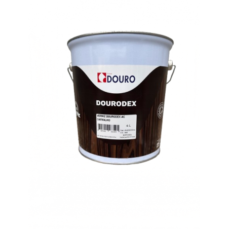 Dourodex Pig Varnish Tin. Satin Oak 4Lt - Douro