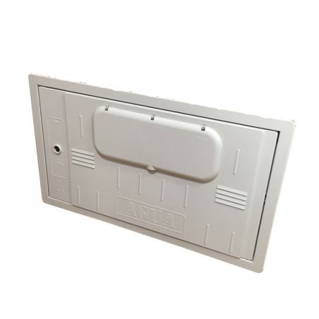 Lid for water meter box 50x33 with display