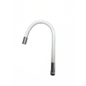 Levier pour lavabo avec tube flexible noir CZ511806PR