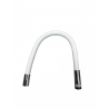 Levier pour lavabo avec tube flexible noir CZ511806PR