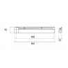 batiente puerta inox chao pared evita impacto blofer