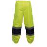 Veste imperméable haute visibilité travail dangereux