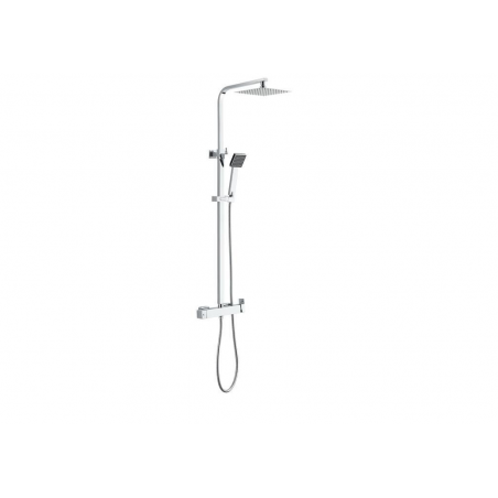 Shower Column with Single Lever Tap, Square Design