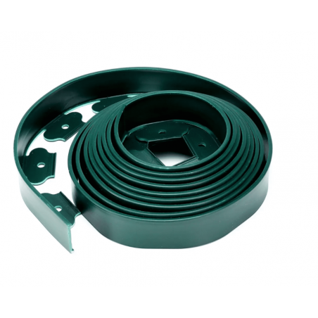 Separador de Césped Verde en Forma de L Altura 5cm - Rollo de 10 metros