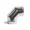 curve stainless steel 125 x 45 º fumes heat leroy leroi merlan merlin price guimaraes bricomarche blofer pellets pelet