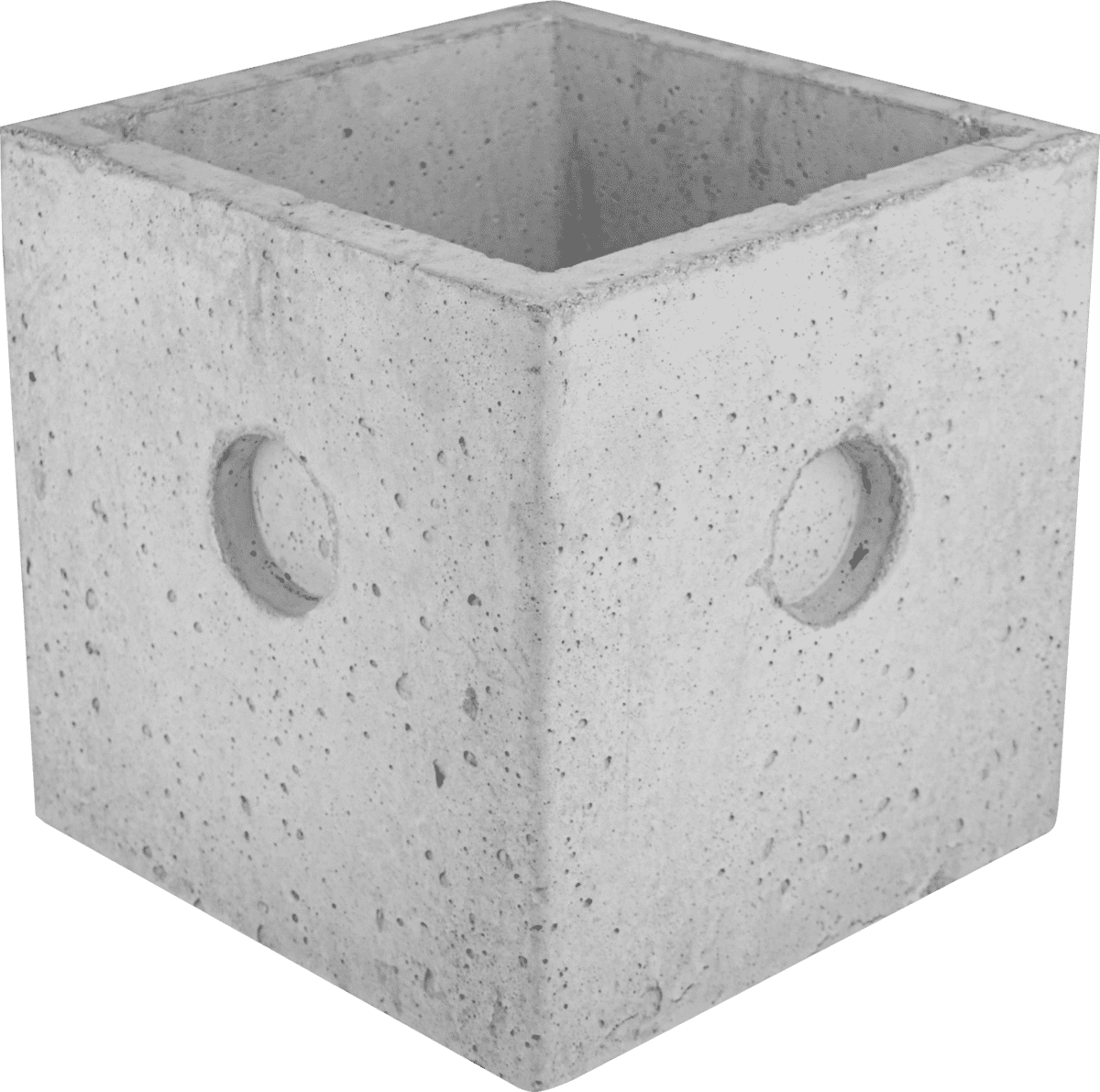 Caixa de visita betão-cimento